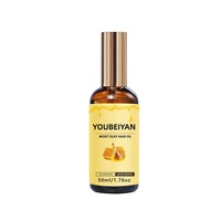 Kit de Soins Capillaires Professionnel OEM Croissance Cheveux Biotine Miel Naturel Hydratant et Contrôle du Sébum avec Shampoing, Après-Shampoing et Crème