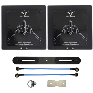 Antena de Dron RC Siyi Hm30 4,9/5,8 GHz 21dbi 20dbi antena de parche direccional de alta ganancia para Drones <span class=keywords><strong>FPV</strong></span> hecha de plástico duradero - Product Image 2