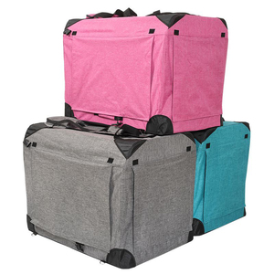 Caja blanda plegable para mascotas de viaje al por mayor para perros grandes, jaulas transportadoras, perrera para interior y exterior, caja blanda plegable portátil para mascotas - Product Image 5