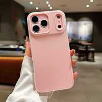 Casing HP 2-in-1 TPU+PC Jelly Anti Benturan Desain Hewan untuk 17 Pro Max 16 Promax, Motif Macaroon Candy untuk Anak Perempuan