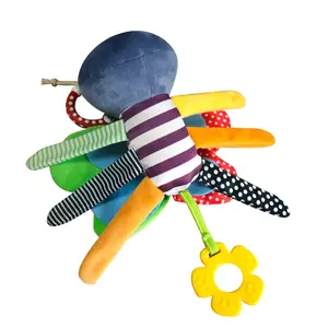 Mainan Kereta Bayi untuk Klip Bayi Pada Mainan Kursi Mobil Mainan Kereta Dorong Balita dengan Mainan Gantung