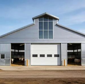 Solución Integral para Granjas Lecheras: Nave Moderna Prefabricada de Acero para Gallinas, Establos y Salas de Ordeño con 5 Años de Garantía - Product Image 1