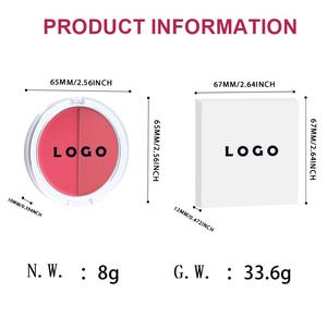Productos de Maquillaje Halal, Rubor de Aspecto Natural, Rubor en <span class=keywords><strong>Crema</strong></span> y Polvo, Rubor Mate de Lujo, Marca Privada - Product Image 6