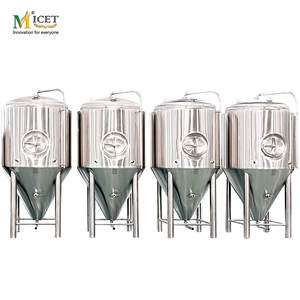 Tanque de fermentación de acero inoxidable de 2000L | Control de temperatura de alta eficiencia | <span class=keywords><strong>Material</strong></span> de grado alimenticio - Product Image 1