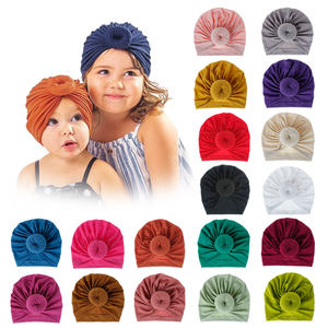 <span class=keywords><strong>Turbante</strong></span> con nudo para niñas, para la cabeza <span class=keywords><strong>turbante</strong></span>, colores sólidos, <span class=keywords><strong>turbante</strong></span> de algodón para bebé, novedad de 2017 - Product Image 4