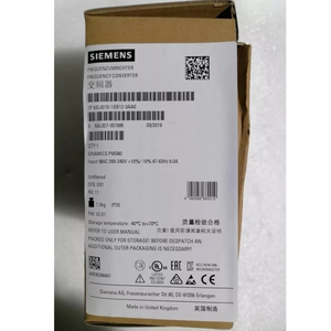 6SL32101SB123AA0 SINAMICS G120 PM230 IP55 3AC 380-480V 3kW PLC โมดูลควบคุมการขับเคลื่อนแบบอินเวอร์เตอร์ SINAMICS G120 PM230 ระดับการป้องกัน IP55 รองรับไฟฟ้ากระแสสลับ 3 เฟส 380-480V กำลังไฟ 3 กิโลวัตต์ สำหรับ PLC - Product Image 6