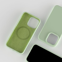 Bonne qualité véritable étui de téléphone en Silicone liquide étui officiel pour iPhone 17 16 15 14 13 12 Pro Max confortable sensation étui en silicone