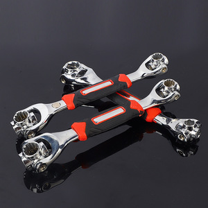 Zhixin 52 trong 1 đầu kép ổ cắm <span class=keywords><strong>wench</strong></span> 360 độ xoay đầu phổ cao su xử lý đa chức năng công cụ để sửa chữa - Product Image 2