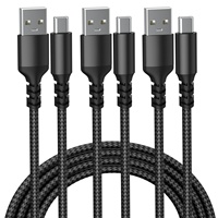 Nouveautés 2026 – Câble USB Type-C tressé en nylon 2.0 à charge rapide 18W pour iPhones – Vente en gros