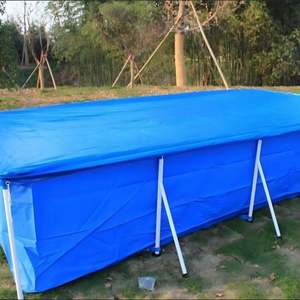 Cubiertas Rectangulares para Piscinas de Invierno Resistentes, 460*230*12cm, Impermeables, con Aislamiento Térmico - Product Image 1