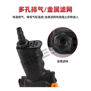 ประแจลมไฮเฟสัน 1/2 นิ้ว ด้ามจับแบบปืน แรงบิดสูง เครื่องมือซ่อมยานยนต์ - Product Image 5