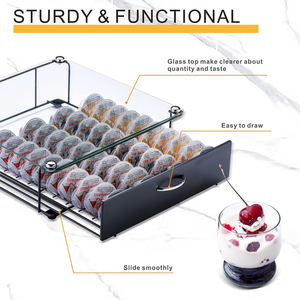 Support pour capsules de <span class=keywords><strong>cocktail</strong></span> <span class=keywords><strong>Bartesian</strong></span> en verre, 40 pièces, support pour capsules de café, support pour capsules de <span class=keywords><strong>cocktail</strong></span> - Product Image 3