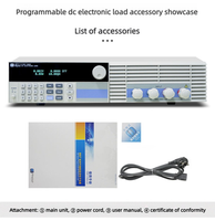 Carga Electrónica Programable de CC Maynuo M9713B con Capacidad de Descarga de Corriente Constante y Resistencia Constante de 600W