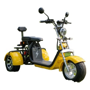Nouveau Scooter Électrique Citycoco 3 Roues 2026 en Promotion, Tricycle Routier Longue Porté<span class=keywords><strong>e</strong></span> avec Moteur 3000W, Livraison Rapide depuis l'Entrepôt Américain - Product Image 2