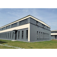 Entrepôt modulaire préfabriqué en acier |   Bâtiment métallique portable et extensible