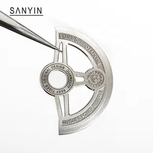 Sanyin fábrica oem relógio automático peças rotor de relógio para movimento nh35/8215