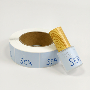 Autocollants en vinyle écologiques, non toxiques, autocollants, avec logo personnalisé pour étiquettes de bouteilles cosmétiques, autocollant en vinyle écologique pour bouteille - Product Image 2