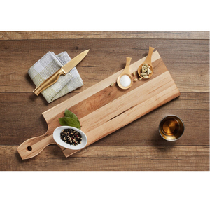 Tabla de Cortar Rectangular de Bambú de 1.5 cm de Grosor, Tamaño Personalizable, para Quesos y Charcutería, Duradera, Sostenible, Apta para Lavavajillas - Product Image 4