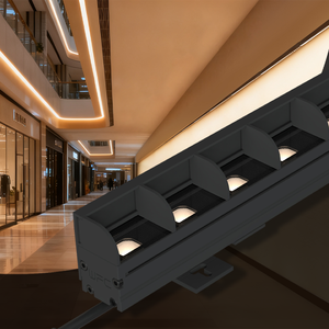 Applique murale extérieure linéaire LED RVB étanche IP66 DMX, utilisée pour l'éclairage de contour d'architecture de paysage - Product Image 1