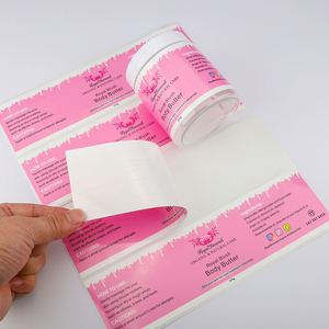 Etiquetas Adhesivas de Vinilo Acrílico Impresas Personalizadas con Estampado Dorado, Resistentes al Agua, para Logotipos, Cremas para el Cabello, Cremas para Ojos, Cosméticos - Product Image 6