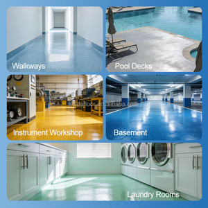 Revêtement <span class=keywords><strong>de</strong></span> sol époxy résistant aux chocs et inodore pour rue commerçante, revêtement <span class=keywords><strong>de</strong></span> sol époxy couleur sable - Product Image 5