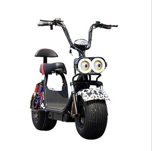 电瓶车电动车踏板车大宽轮胎电动摩托车迷你成人踏板车 - Product Image 3