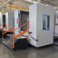 Centre d'usinage horizontal CNC 4 axes HMC630 à haute précision avec broche BT50 pour le fraisage des métaux, directement de l'usine