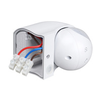 Interrupteur à détecteur de mouvement PIR réglable AC110-240V, IP44, étanche pour l'extérieur, interrupteur à détecteur de mouvement infrarouge PIR