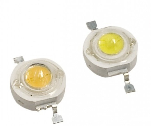 Puce Bridgelux Epistar 1 watt 3 watt diode LED de couleur blanche haute puissance 1 W 3 W 5W