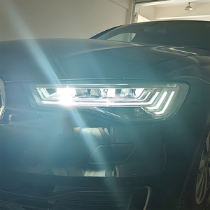 2012 2018 <span class=keywords><strong>Audi</strong></span> <span class=keywords><strong>A6</strong></span> C7 A6L S6 fari aggiornamento <span class=keywords><strong>2019</strong></span> matrice C8 stile fari Auto gruppo faro dinamico accessori per lampada 6000k - Product Image 2