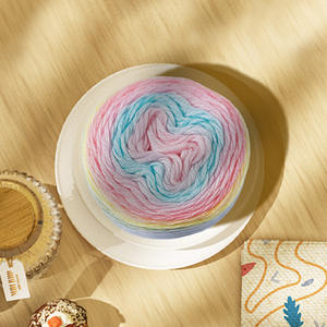 Prix d'usine: 100 grammes <span class=keywords><strong>de</strong></span> fil <span class=keywords><strong>de</strong></span> coton tricoté en <span class=keywords><strong>laine</strong></span> <span class=keywords><strong>de</strong></span> <span class=keywords><strong>couleur</strong></span> arc-en-ciel dégradé, boule <span class=keywords><strong>de</strong></span> <span class=keywords><strong>laine</strong></span> - Product Image 5