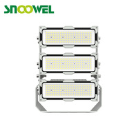 Projecteur LED TN610B 150W IP67 IK09 pour éclairage sportif avec CRI 70 et angles de faisceau réglables