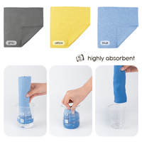Serviette de lavage de voiture en microfibre à bords coupés motif ananas, douce et absorbante, design gaufré carré, serviette de nettoyage de voiture en microfibre nid d'abeille