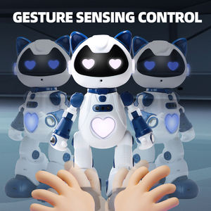 Juguete Robot con Control Remoto por Gestos 2.4G, Robot Educativo Inteligente con IA, Camina, Desliza, Rocía, Programable, con Música y Luces - Product Image 4