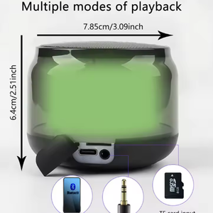 S100 Tốt Nhất-Người Bán Nhiều Màu LED <span class=keywords><strong>Bluetooth</strong></span> Loa Với Tuyệt Đẹp TWS Âm Thanh Chất Lượng Cao Máy Tính Để Bàn Loa Di Động - Product Image 5