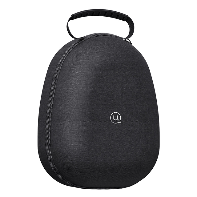 USAMS ZB292 Hard Headset Headphone Bag Large EVA Headphone Storage Bag Travel Portable  Accessories Storage Bag Carrying Case