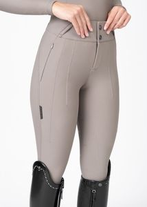 Culotte d'équitation taille haute pour femme, extensible 4 directions, légère, avec genouillères, pour l'été - Product Image 2