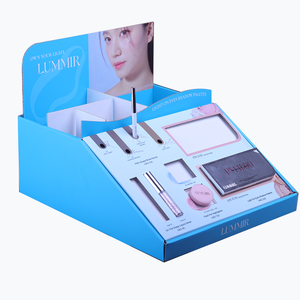 Gratis disesuaikan lipat konter atas karton rak Tampilan bahan kertas untuk kosmetik Makeup toko ritel promosi berdiri - Product Image 4