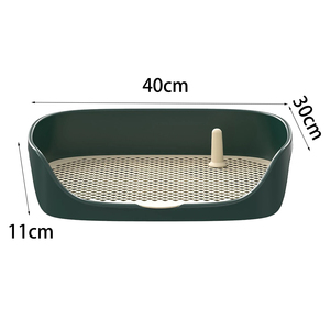 Inodoro portátil para perros, orinal para perros, caja de arena para entrenar, antisalpicaduras, inodoro para mascotas, herramienta de limpieza para cachorros y gatitos - Product Image 6