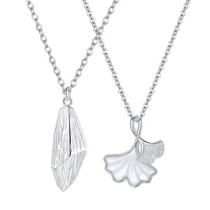 Collar Sansheng Youxing de Cobre S999 con Diamantes, Estilo Pareja, Verano 2024, Nuevo, Ligero y Lujoso, Cadena de Bambú, Regalo de Cumpleaños - Product Image 5