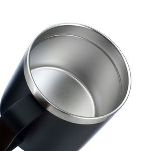 Generic 14oz Creative Stainless Steel Mug with Handle Minimalist Insulated Cup Portable for Home Office Men Women - Product Image 3