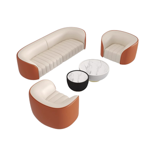 Sang Trọng Hình Chữ Nhật Cắt <span class=keywords><strong>Sofa</strong></span> Đặt Vải Công Nghệ Vải Miếng Bọt Biển Làm Đầy Cho Căn Hộ Khách Sạn Phòng Tập Thể Dục Hoặc Phòng Khách - Product Image 4