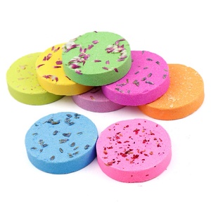 Bombes <span class=keywords><strong>de</strong></span> bain effervescentes naturelles aux huiles essentielles, marque privée, vente en gros, pour une relaxation saine et écologique, colorées et parfumées - Product Image 4
