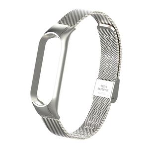 Correa de <span class=keywords><strong>reloj</strong></span> de pulsera de acero inoxidable de <span class=keywords><strong>malla</strong></span> para <span class=keywords><strong>Xiaomi</strong></span> Mi Band 8 7 <span class=keywords><strong>6</strong></span> 5 Miband 8 7 <span class=keywords><strong>6</strong></span> 5 Correa de metal - Product Image 4