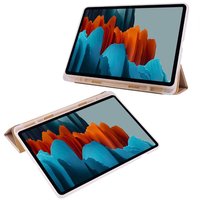 2024 nouveau Design étui pliant couverture arrière transparente avec porte-crayon pour Samsung Galaxy Tab S8 Plus/S7 Plus/S7 FE 12.4 pouces