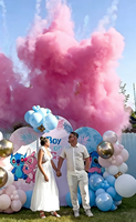 Canon à Poudre à Air Comprimé TNT Contrôlé pour Révélation du Sexe, Machine à Fumée Colorée pour Fêtes et Mariages