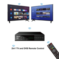 DVB-T2 Set Top Box Full HD 1080P H.265 HEVC Penerima TV Digital HDMI USB PVR FTA Dekoder Terestrial untuk TV Rumah