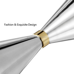 Rts Mr. Slanke Dubbele <span class=keywords><strong>Cocktail</strong></span> Jigger Maatbeker 45/60Ml Roestvrij Staal Bar Jigger Aangepast Formaat Modern Ontwerp Uit China - Product Image 3