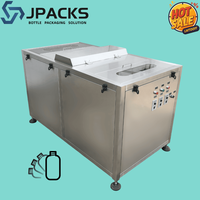 Machine de désagrandissement de bouteilles certifiée GMP JLP-100 avec roue étoilée, capacité de 20 à 200 ml, conception anti-blocage