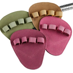 Guantes de fitness sin dedos de gamuza para levantamiento de pesas, agarres antideslizantes para entrenamiento en el gimnasio - Product Image 4
